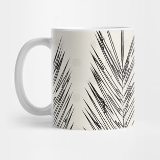 Natural Living Palm Leaves Mug